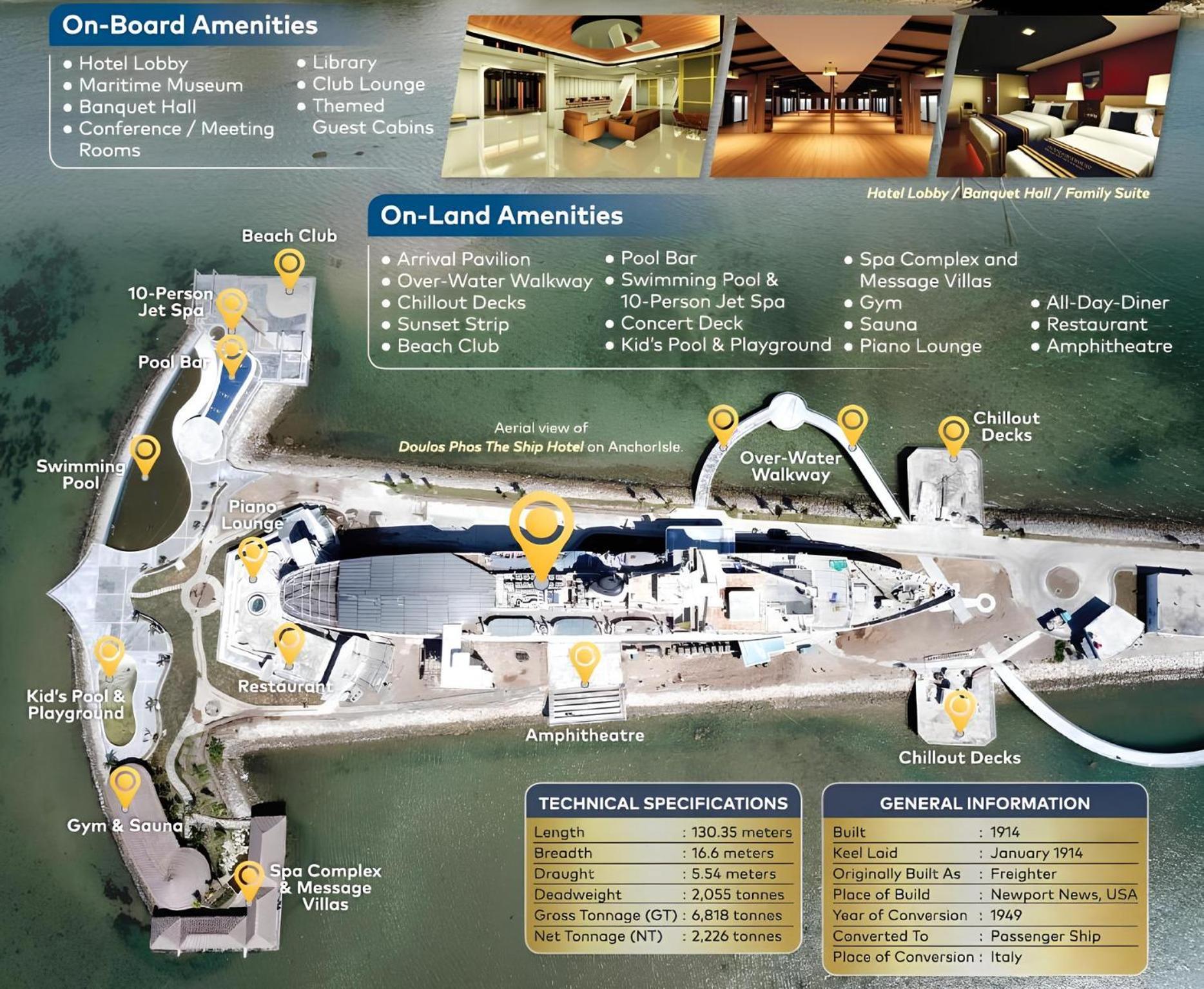 Doulos Phos The Ship Hotel Lagoi Dış mekan fotoğraf